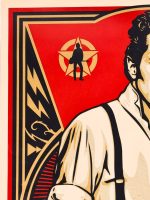 Shepard Fairey OBEY Strummerville Joe Strummer Screen Print S/N #188/450 2014