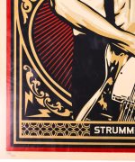 Shepard Fairey OBEY Strummerville Joe Strummer Screen Print S/N #188/450 2014