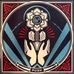 Shepard Fairey PUSH Artist Proof AP Revolutionary Love 2021 Signed Print