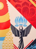 Shepard Fairey OBEY Factory Stacks Endless Power Screen Print S/N /350 2022