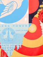 Shepard Fairey OBEY Factory Stacks Endless Power Screen Print S/N /350 2022