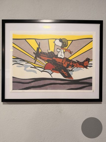 DEATH NYC Snoopy Pilot Plane Flying Ace Print