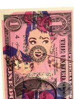 Audrey Hepburn × Chanel $1 Bill Art | Limited Edition, Signed /100, Framed
