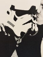 Death NYC Obama x Stormtrooper Signed Art Print, 2013 A/P Framed Political Piece