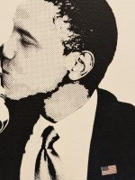 Death NYC Obama x Stormtrooper Signed Art Print, 2013 A/P Framed Political Piece