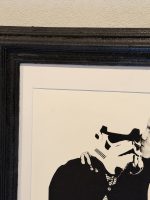 Death NYC Obama x Stormtrooper Signed Art Print, 2013 A/P Framed Political Piece