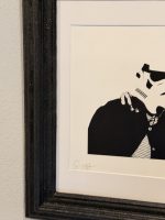 Death NYC Obama x Stormtrooper Signed Art Print, 2013 A/P Framed Political Piece