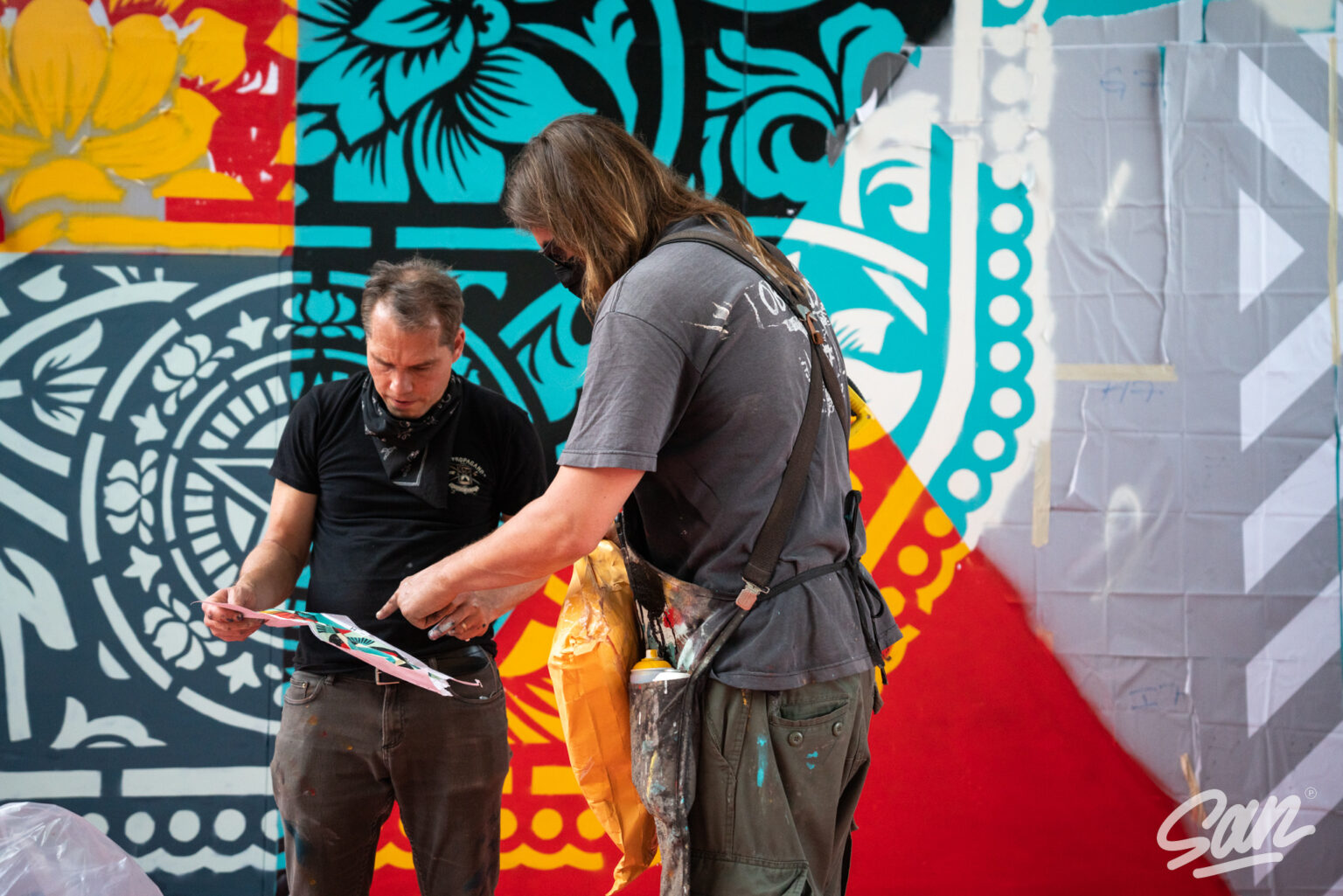 Shepard Fairey process detail